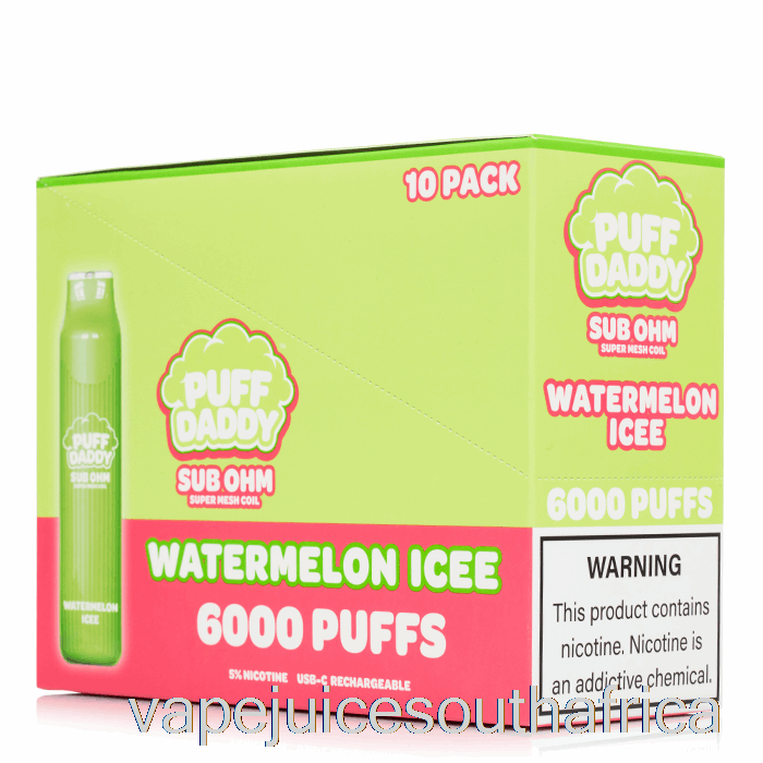Vape Pods [10-Pack] Puff Daddy 6000 Disposable